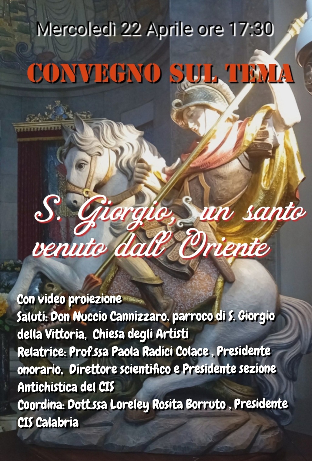 san Giorgio, un santo patrono venuto da Oriente